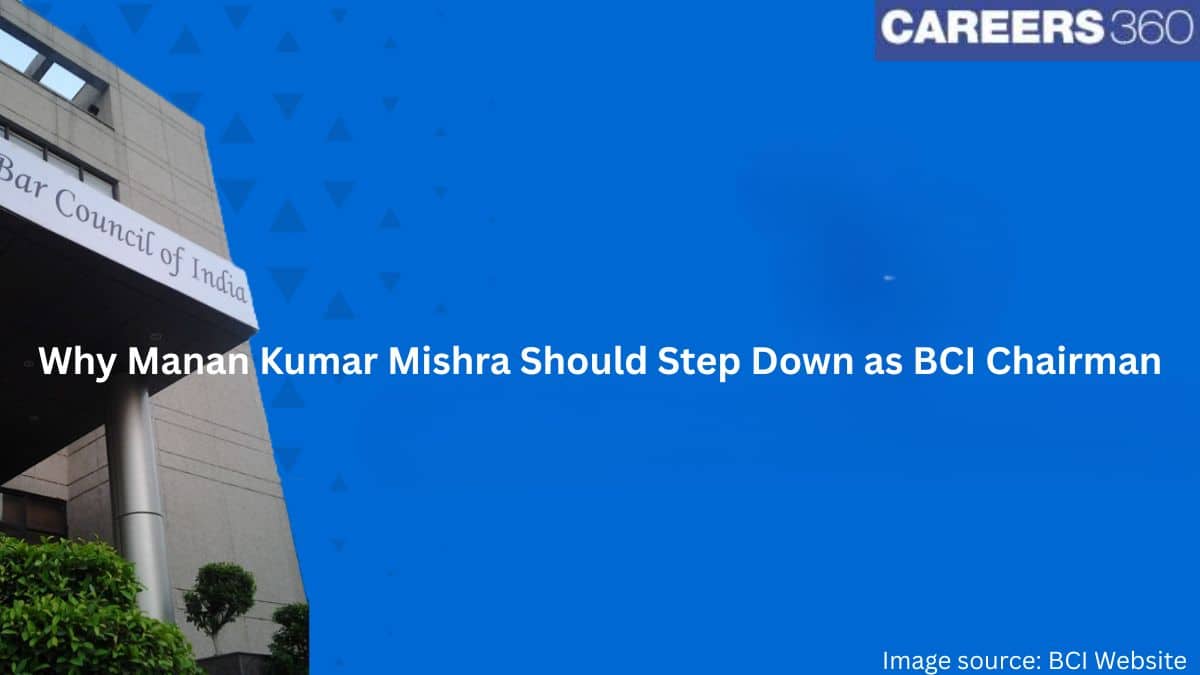 Why Manan Kumar Mishra Should Step Down as BCI Chairman